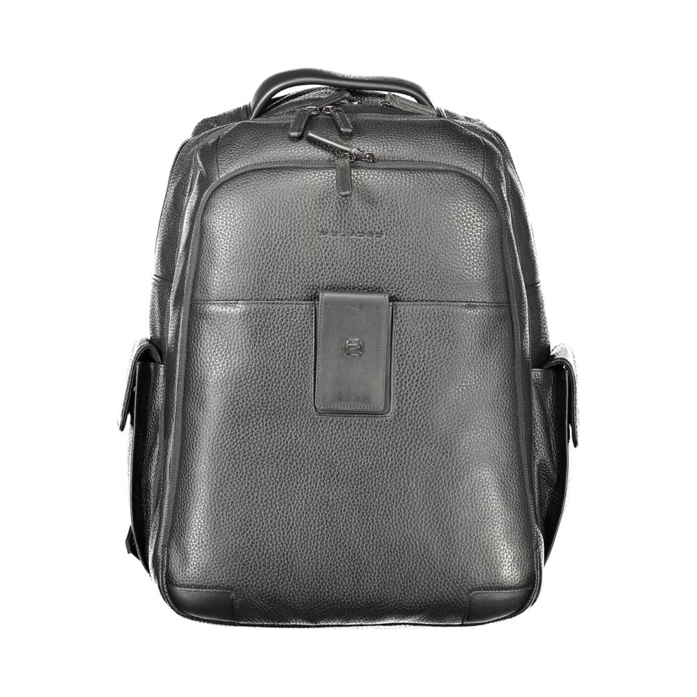 Amazon.com: Piquadro Black Leather Men's Backpack: Clothing